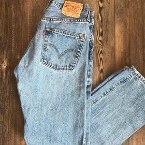 501 Vintage Levi's size 25 button fly